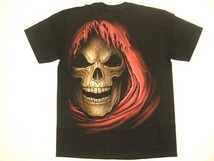 横浜最新 赤の死神 ♪ Red Death 魅惑の夜光Ｔシャツ L, XL 送料220円5(サイズを必ずお知らせ下さい)_画像3