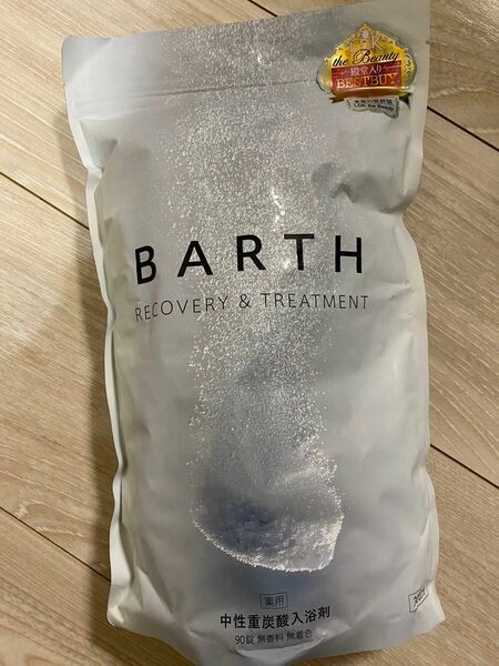 BARTH バース 中性重炭酸入浴剤 90錠