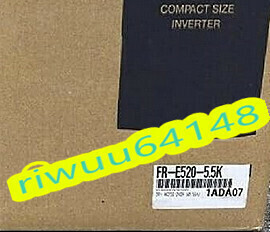 【保証付き】【送料無料】★新品に近い！　MITSUBISHI/三菱 　FR-E520-5.5K インバーター