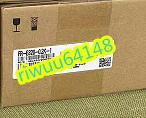 【保証付き】【送料無料】★新品！　MITSUBISHI/三菱 　FR-E820-0.2K-1　　インバーター