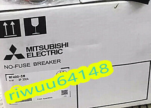 【保証付き】【送料無料】★新品！　MITSUBISHI/三菱 　NF400-SW 3P 300A　　ノーヒューズ ブレーカー