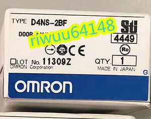 【保証付き】【送料無料】★新品！　10個セット　OMRON/オムロン　 D4NS-2BF 　小形セーフティ・ドアスイッチ/スライドキーユニット