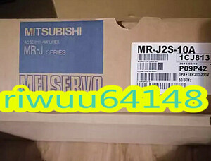 【保証付き】【送料無料】★新品！　MITSUBISHI/三菱 　MR-J2S-10A　　ACサーボアンプ