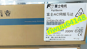 【保証付き】【送料無料】★新品！FUJI / 富士電機 GYS201D5-RC2 サーボモーター