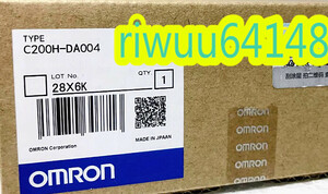 【保証付き】【送料無料】★新品！　OMRON/オムロン　 C200H-DA004 　アナログ出力ユニット