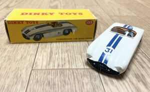 希少！ DINKY TOYS ディンキー 133 カニンガム C-5R ロードレーサー 英国製 ミニカー CUNNINGHAM ROAD RACER ミニカー 元箱 お宝 当時物 V5