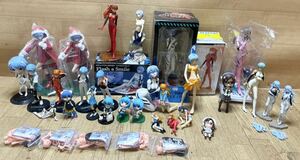  unused great number Neon Genesis Evangelion eva figure Ayanami Rei Aska misato extra figure etc. large amount together 34 point X13