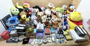  unused great number Disney ornament pouch key holder soft toy etc. Duffy Duffy Mickey Stitch etc. large amount together 90 point D1