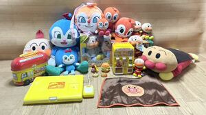  редкий! Anpanman ... ребенок Kids игрушка вращающийся машина при n Chan ko gold Chan и т.п. много совместно продажа комплектом 23 пункт J5