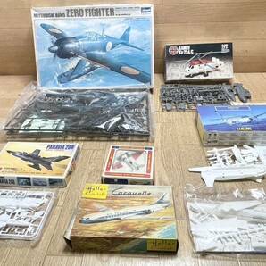 希少！ 未組立 多数 Revell ハセガワ AIRFIX 等 戦闘機 サンダーバード A6M5 T-2C PK-125 等 戦闘機 プラモデル 大量 まとめて 24点 C4の画像3