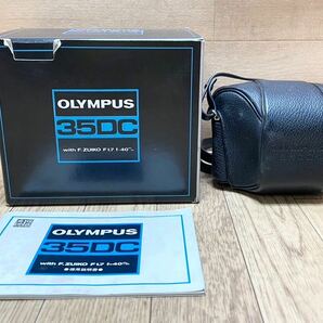 オリンパス OLYMPUS 35DC 1:1.7 f=40mm レンジファインダー オリンパス フィルムカメラ 光学機器 お宝 コレクター A8の画像1