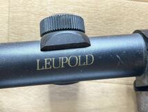 メーカー不明 エアガン 木製 全長 約106cm LEUPOLD スコープ 銃 お宝 コレクション コレクター E3_画像4