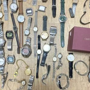 腕時計 SEIKO CITIZEN セイコー G-SHOCK シチズン 機械式 懐中時計 等 5.3kg以上 まとめ売り 大量 まとめて 120点以上 X19の画像8
