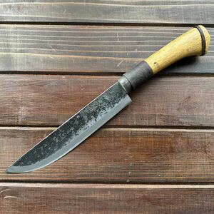  Takeda cutlery factory Niimi pine . hand strike ... Takeda pine . work AS7 rare 