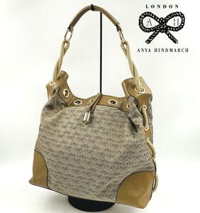 ANYA HINDMARCH アニヤハインドマーチ ワンショルダーバッグ モノグラム 2337130-83