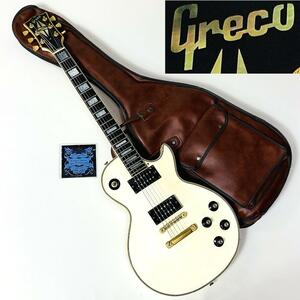 Greco Greco O Cut Mint Collection Les Paul Custom EGC-750? Белый корпус без сериала [обслуживание]