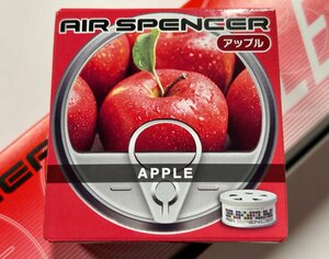 人気の自動車用芳香剤 栄光社 エアースペンサー AIR SPENCER 丸缶タイプ 【アップル】 10個