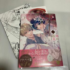 この婚約は儀です！3 漫画:鮭田ねね　原作:三沢ケイ　フレックスコミックス　アニメイト特典付