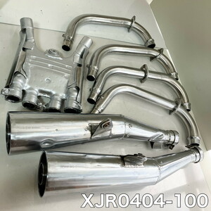 XJR1300/純正 マフラー★RO01J★サイレンサー 4KG-1/4KG-2 ,中間パイプ 4KG-5 ,エキパイKG-1～4 ★XJR1200 4KG★☆bzaif XJR0404-100 504