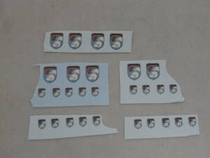 [ model Junk parts ] model ka stain Girls&Panzer over . decal part . Gloria -na