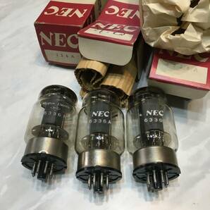 NEC ELECTRON TUBE/6336A 3本/6AS7G 2本 まとめての画像6