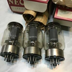 NEC ELECTRON TUBE/6336A 3本/6AS7G 2本 まとめての画像7