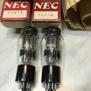 NEC ELECTRON TUBE/6336A 3本/6AS7G 2本 まとめての画像4