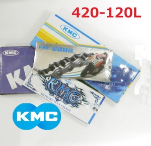  KMC(ホンダ純正OEMメーカー)420-120Lチェーンクリップ式 CRM50 TLM50F XR50モタードなど　台湾製　新品