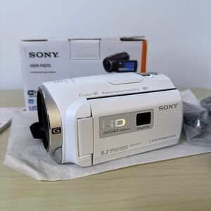 SONY ハンディカム　HDR-PJ670 ホワイト