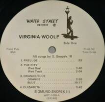 米LP●SIGMUND SNOPEK III／Virginia Woof　日本では紙ジャケも発売されたシグムンド・スノペック3世のソロ名義での'72年のデビュー作_画像4