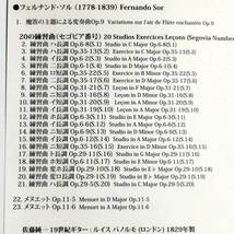 CD◎佐藤純一／ミュージック・オン・ソル　1829年製ギター,ルイス・パノルモで奏でるソルの音楽 福田進一に師事_画像3