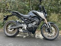 三重発 HONDA 【現状販売】実働ですが難ありCB125R JC91 ABS付き 原付2種 タイヤ前後新品 バトラックス キャリア付き_画像1