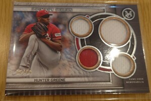 2023 TOPPS MUSEUM COLLECTION HUNTER GREENE