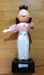 TOSHIBA 東芝 電球100年記念 サザエさん 電動 フィギュア 人形 全高約45cm 店頭用サイズ ビック 激レア ビンテージ 昭和レトロ 当時物