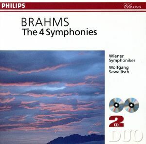 ブラームス：交響曲全集／ヴォルフガング・サヴァリッシュ,ウィーン交響楽団