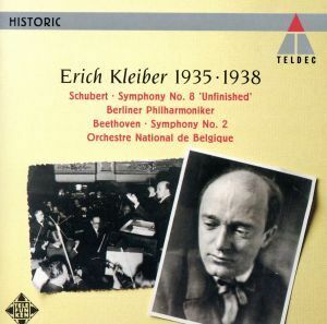 シューベルト：交響曲第８番「未完成」／ベートーヴェン：交響曲第２番／カルロス・クライバー