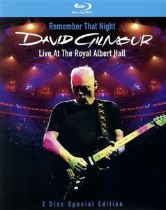Remember That Night: Live at the Royal Albert Hall 並行輸入