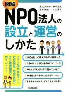 図解ＮＰＯ法人の設立と運営のしかた／宮入賢一郎(著者),中澤正人(著者),永村清造(著者),三上恵司(著者)