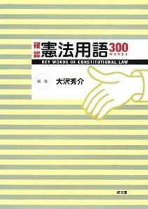 確認憲法用語３００／大沢秀介【著】