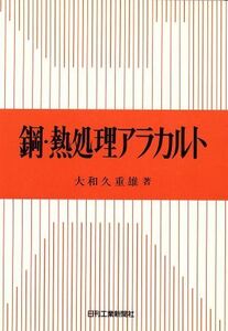 鋼・熱処理アラカルト／大和久重雄(著者)