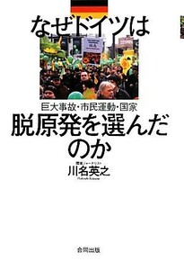 なぜドイツは脱原発を選んだのか 巨大事故・市民運動・国家／川名英之【著】