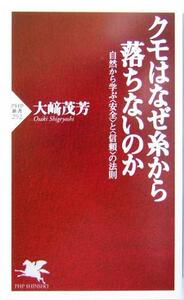 クモはなぜ糸から落ちないのか 自然から学ぶ“安全”と“信頼”の法則 ＰＨＰ新書／大崎茂芳(著者)