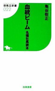 血統ビーム 名種牡馬読本 競馬王新書／亀谷敬正【著】