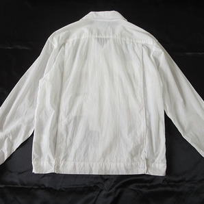 エンジニアードガーメンツ★≪≪税込定価 29,700円≫≫★ 2021ss★ Bowling Shirt - Solid Cotton Lawn / White【XS】の画像2