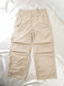 エンジニアードガーメンツ★2022ss★国内レアモデル★≪≪税込定価 39,600円≫≫★ Over Pant - Memory Polyester /Khaki【XS】