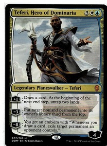 MTG/ドミナリア/ドミナリアの英雄、テフェリー/Teferi, Hero of Dominaria(英)