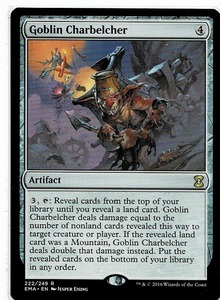 MTG/エターナルマスターズ/ゴブリンの放火砲/Goblin Charbelcher(英)