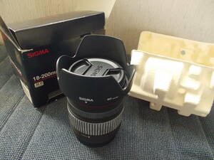 SIGMA 18-200mm F3.5-6.3 DC Pentax for 