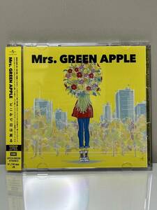 【中古CD+DVD】 Mrs. GREEN APPLE どこかで日は昇る 初回限定盤