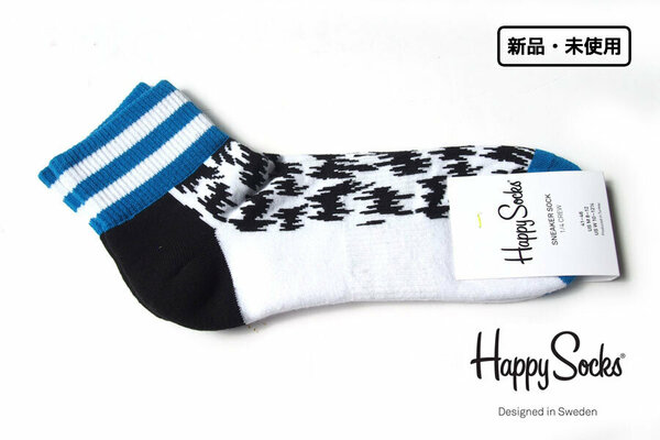 送料無料★新品｜未使用｜ハッピーソックス｜happy socks｜スニーカーソックス｜ローソックス｜Sneaker Low Sock: Soundwave